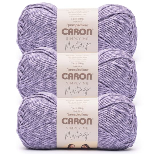 3 Pack Caron® Simply Me Montage™ Yarn